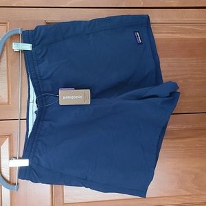Patagonia womens baggies shorts 5" relaxed fit stone blue M